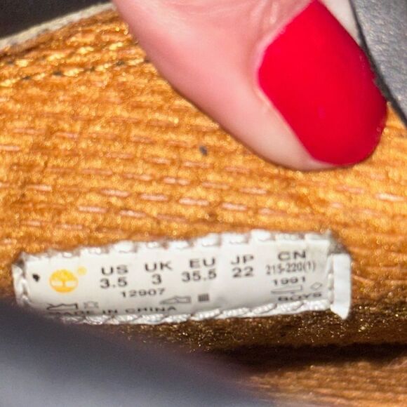 Timberland Classic 6-Inch Waterproof Boot Boys Sz 3.5 - Picture 16 of 16